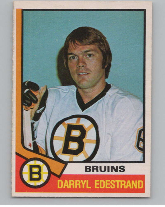 1974-75 O-Pee-Chee #313 Darryl Edestrand  Boston Bruins  V103800 Image 1