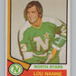 1974-75 O-Pee-Chee #325 Lou Nanne  Minnesota North Stars  V103809 Image 1