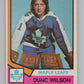 1974-75 O-Pee-Chee #327 Dunc Wilson  Toronto Maple Leafs  V103812 Image 1