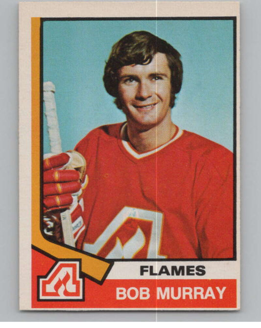 1974-75 O-Pee-Chee #336 Bob Murray  RC Rookie Atlanta Flames  V103826 Image 1