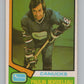 1974-75 O-Pee-Chee #340 Paulin Bordeleau  RC Rookie Canucks  V103831 Image 1