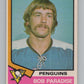 1974-75 O-Pee-Chee #343 Bob Paradise RC Rookie Pittsburgh Penguins  V103835 Image 1