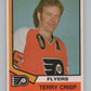 1974-75 O-Pee-Chee #352 Terry Crisp  Philadelphia Flyers  V103844 Image 1