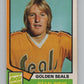 1974-75 O-Pee-Chee #355 Stan Weir RC Rookie California Golden Seals  V103846 Image 1