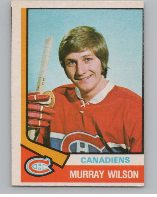 1974-75 O-Pee-Chee #359 Murray Wilson  Montreal Canadiens  V103849 Image 1