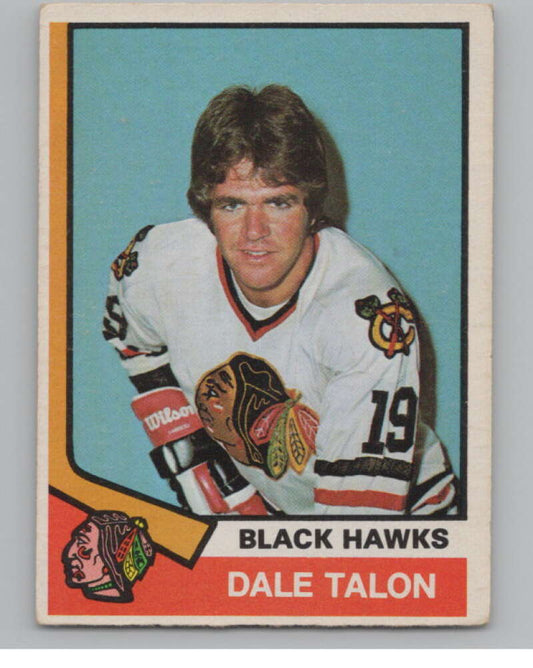1974-75 O-Pee-Chee #360 Dale Tallon UER  Chicago Blackhawks  V103850 Image 1