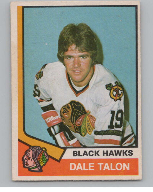 1974-75 O-Pee-Chee #360 Dale Tallon UER  Chicago Blackhawks  V103851 Image 1