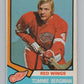 1974-75 O-Pee-Chee #365 Thommie Bergman UER  Detroit Red Wings  V103855 Image 1
