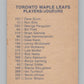 1974-75 O-Pee-Chee #390 Toronto Maple Leafs TC  Toronto Maple Leafs  V103884 Image 2