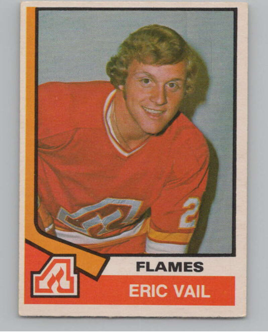 1974-75 O-Pee-Chee #391 Eric Vail  RC Rookie Atlanta Flames  V103885 Image 1
