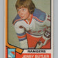 1974-75 O-Pee-Chee #393 Jerry Butler  RC Rookie New York Rangers  V103887 Image 1