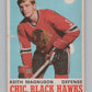 1970-71 O-Pee-Chee #151 Keith Magnuson Hockey RC Rookie  Blackhawks  V103890 Image 1