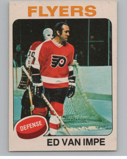 1975-76 O-Pee-Chee #38 Ed Van Impe Hockey Philadelphia Flyers  V103904 Image 1