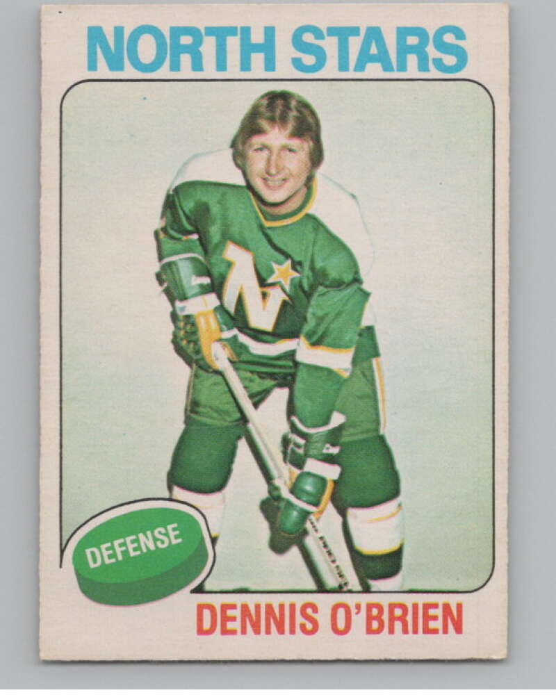 1975-76 O-Pee-Chee #53 Dennis O'Brien Hockey Minnesota North Stars  V103906 Image 1