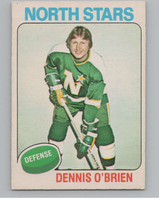 1975-76 O-Pee-Chee #53 Dennis O'Brien Hockey Minnesota North Stars  V103906 Image 1