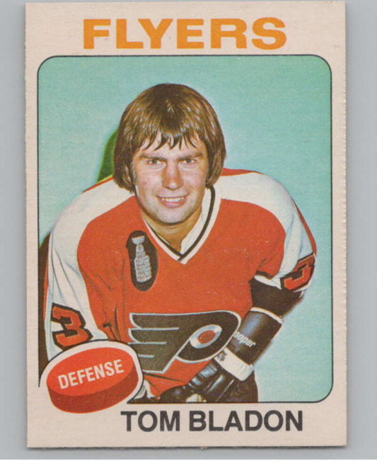 1975-76 O-Pee-Chee #74 Tom Bladon Hockey Philadelphia Flyers  V103920 Image 1