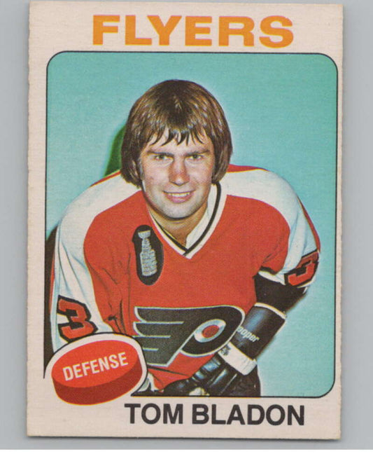1975-76 O-Pee-Chee #74 Tom Bladon Hockey Philadelphia Flyers  V103921 Image 1