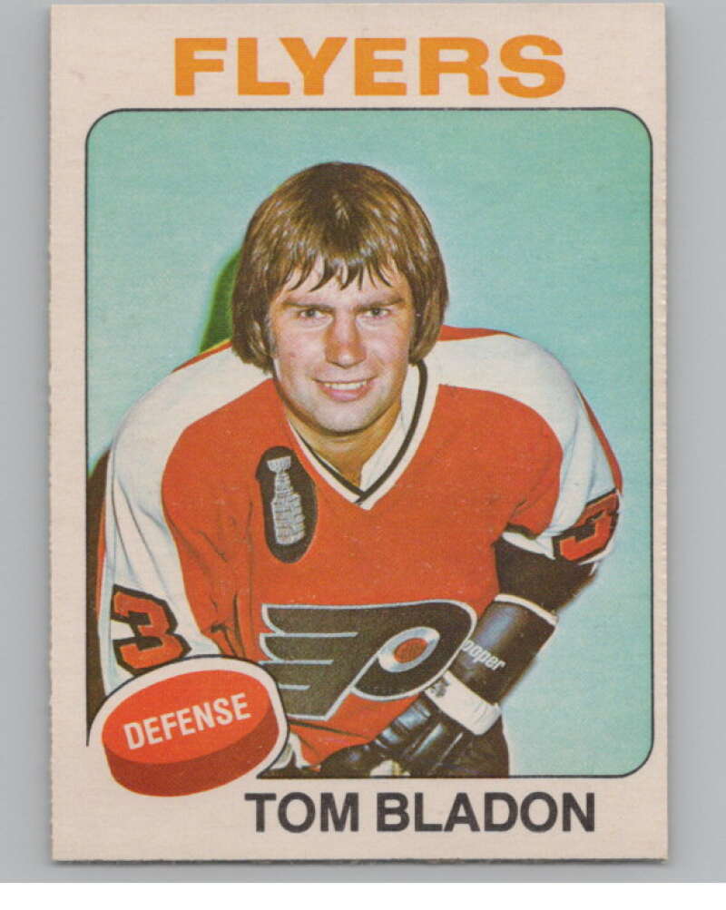 1975-76 O-Pee-Chee #74 Tom Bladon Hockey Philadelphia Flyers  V103922 Image 1