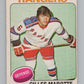 1975-76 O-Pee-Chee #164 Gilles Marotte Hockey New York Rangers  V103944 Image 1