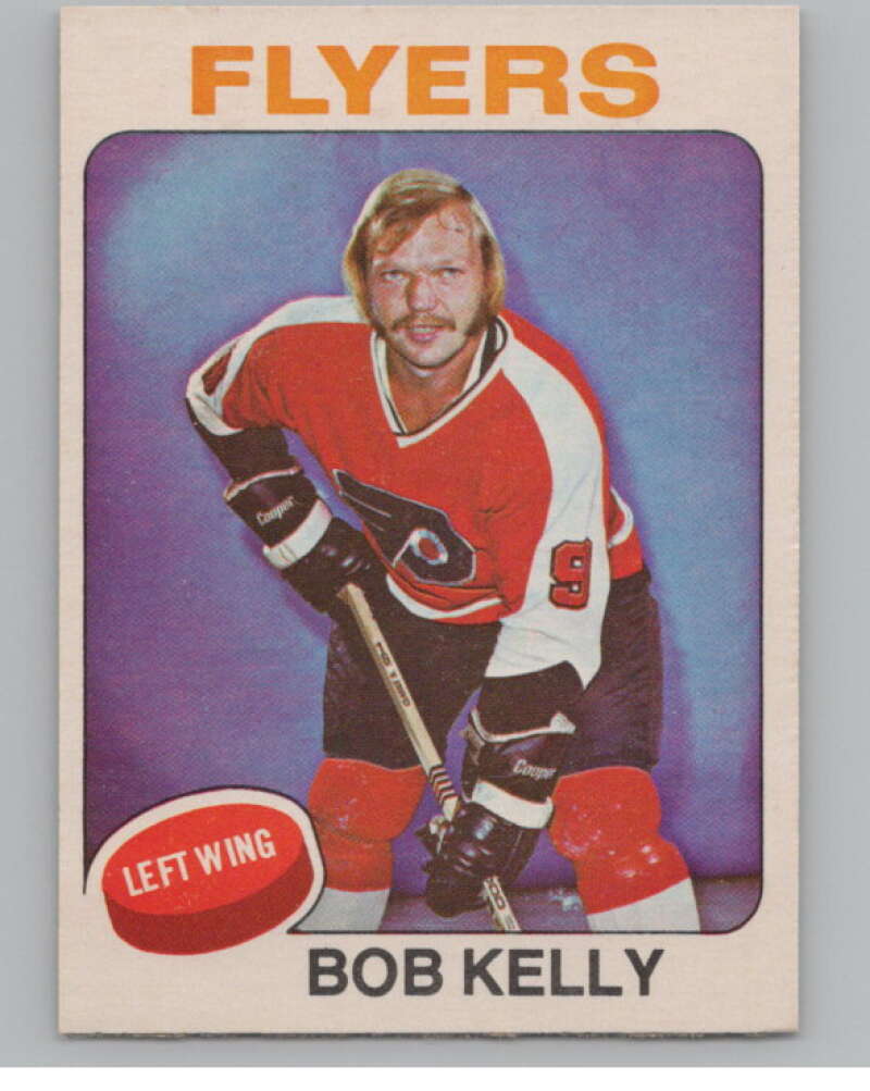 1975-76 O-Pee-Chee #184 Bob Kelly Hockey Philadelphia Flyers  V103950 Image 1