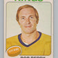 1975-76 O-Pee-Chee #196 Bob Berry Hockey Los Angeles Kings  V103955 Image 1