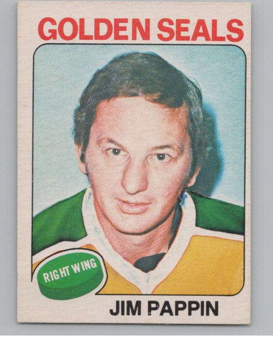 1975-76 O-Pee-Chee #234 Jim Pappin Hockey California Golden Seals  V103966 Image 1