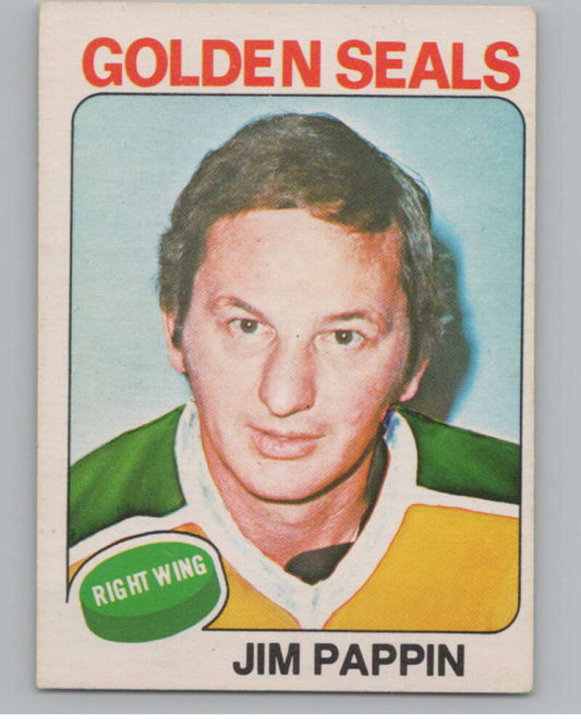 1975-76 O-Pee-Chee #234 Jim Pappin Hockey California Golden Seals  V103967 Image 1