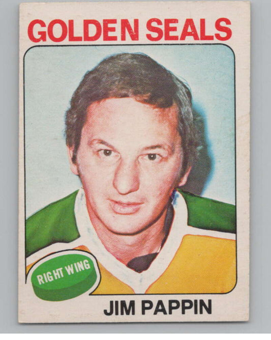 1975-76 O-Pee-Chee #234 Jim Pappin Hockey California Golden Seals  V103968 Image 1