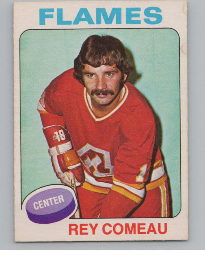 1975-76 O-Pee-Chee #248 Rey Comeau Hockey Atlanta Flames  V103975 Image 1