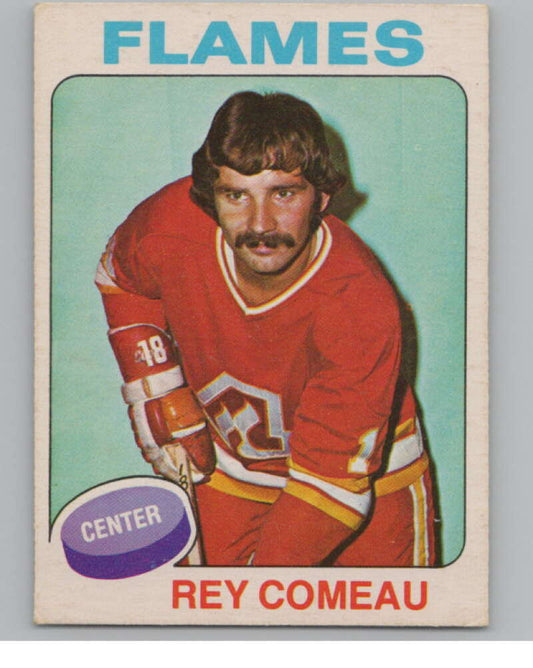 1975-76 O-Pee-Chee #248 Rey Comeau Hockey Atlanta Flames  V103977 Image 1