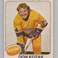 1975-76 O-Pee-Chee #276 Don Kozak Hockey Los Angeles Kings  V103985 Image 1