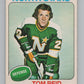 1975-76 O-Pee-Chee #277 Tom Reid Hockey Minnesota North Stars  V103990 Image 1
