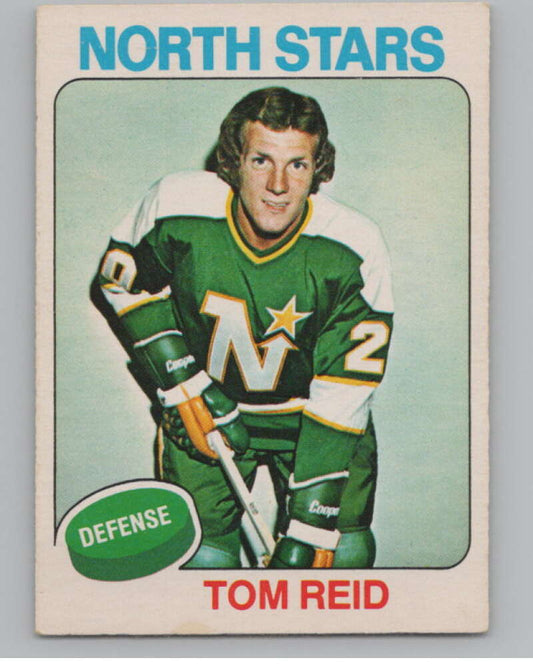 1975-76 O-Pee-Chee #277 Tom Reid Hockey Minnesota North Stars  V103990 Image 1