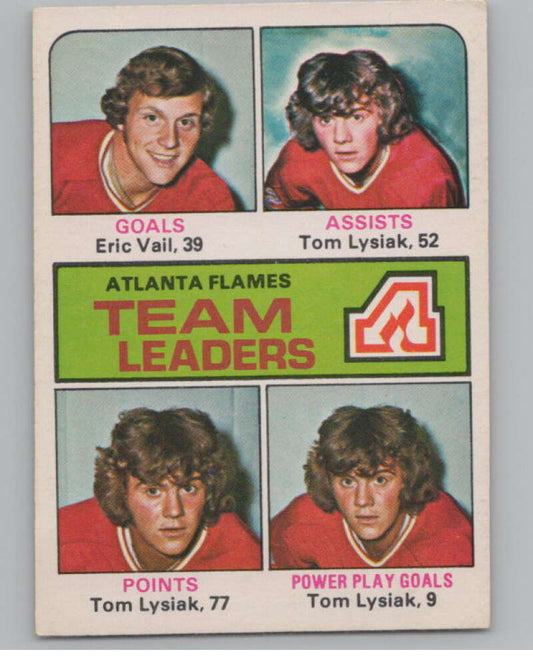 1975-76 O-Pee-Chee #313 Tom Lysiak TL Hockey Atlanta Flames  V104003 Image 1