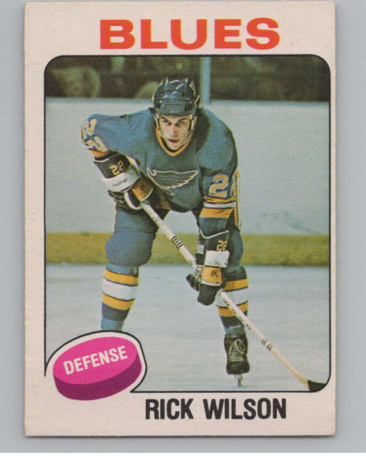 1975-76 O-Pee-Chee #356 Rick Wilson Hockey St. Louis Blues  V104023 Image 1