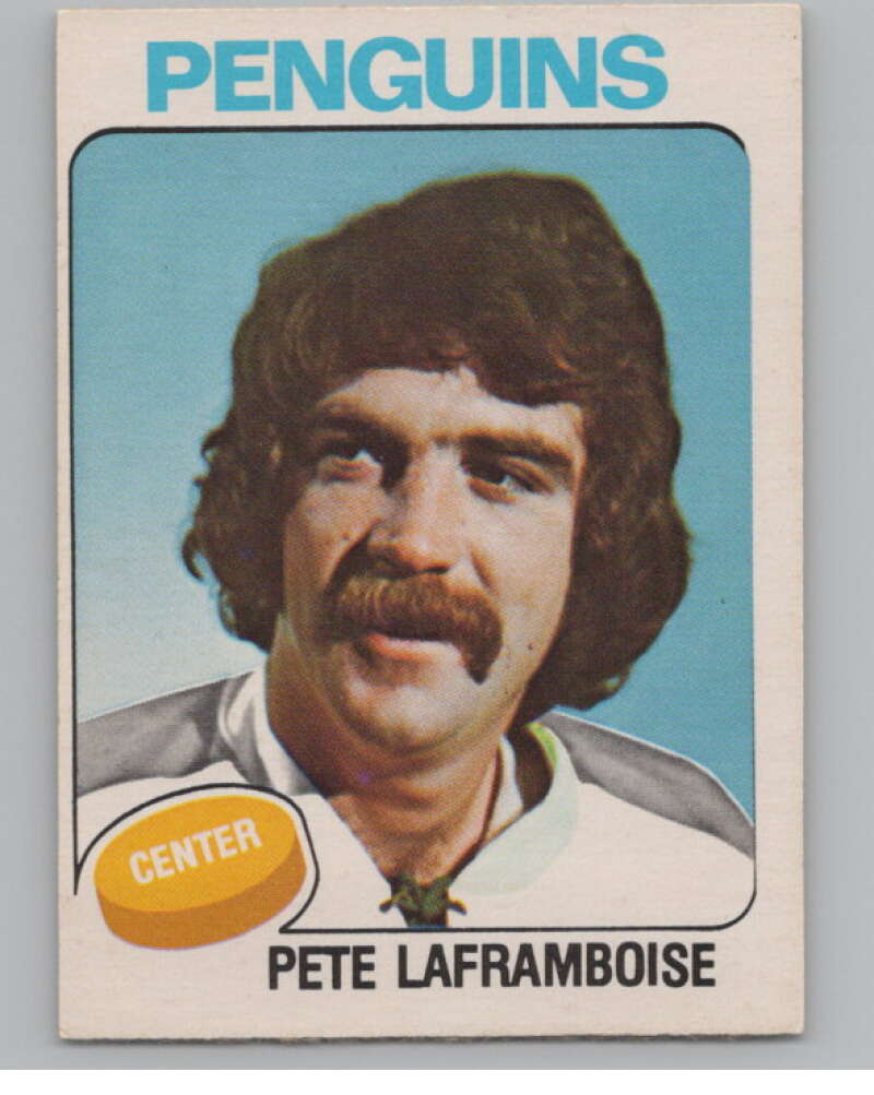 1975-76 O-Pee-Chee #364 Pete Laframboise Hockey Pittsburgh Penguins  V104026 Image 1