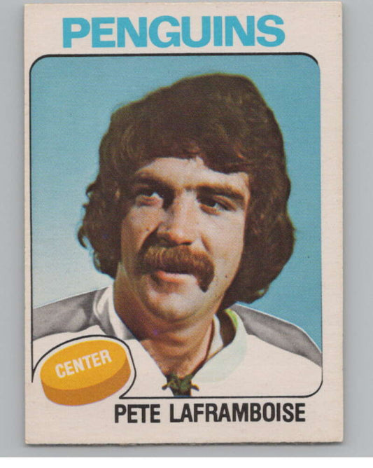 1975-76 O-Pee-Chee #364 Pete Laframboise Hockey Pittsburgh Penguins  V104026 Image 1