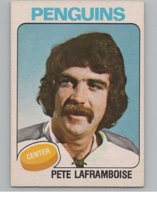 1975-76 O-Pee-Chee #364 Pete Laframboise Hockey Pittsburgh Penguins  V104027 Image 1