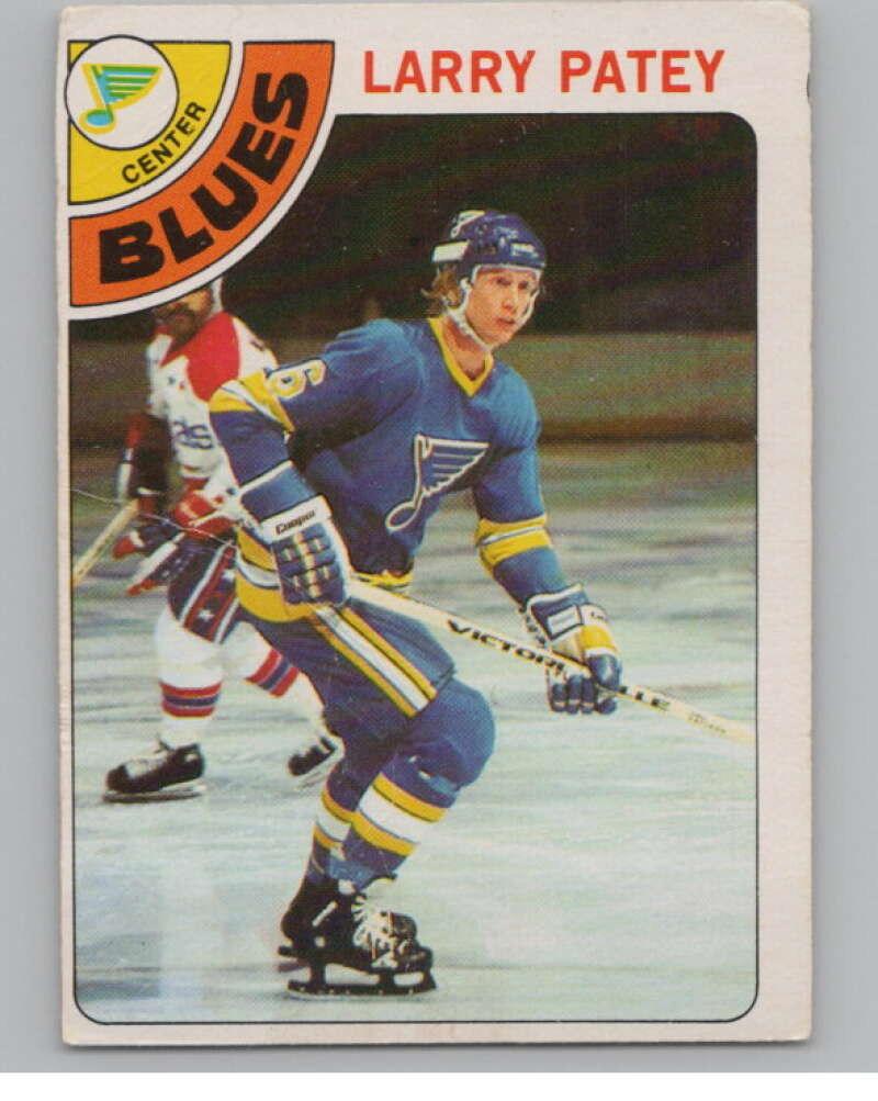 1978-79 O-Pee-Chee #8 Larry Patey  Hockey St. Louis Blues  V104042 Image 1
