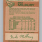 1978-79 O-Pee-Chee #59 Mike Milbury  Hockey Boston Bruins  V104049 Image 2