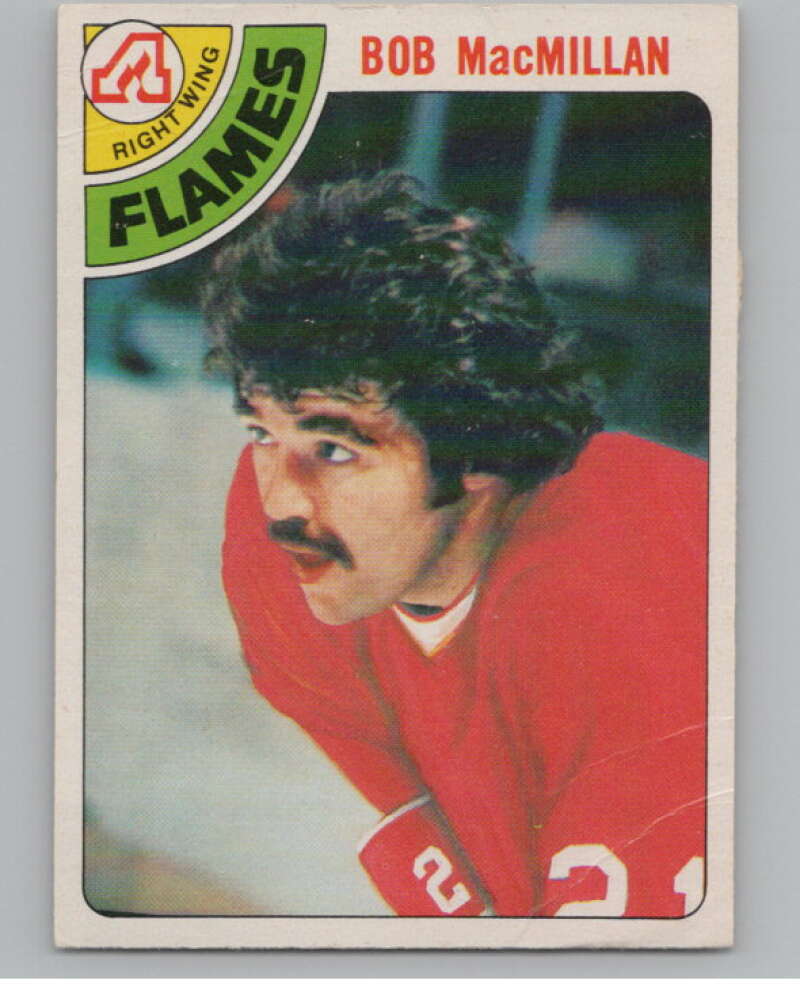 1978-79 O-Pee-Chee #82 Bob MacMillan  Hockey Atlanta Flames  V104052 Image 1