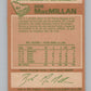 1978-79 O-Pee-Chee #82 Bob MacMillan  Hockey Atlanta Flames  V104052 Image 2