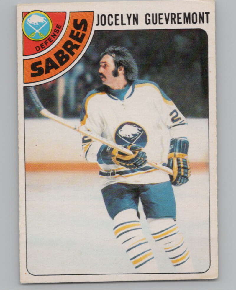 1978-79 O-Pee-Chee #94 Jocelyn Guevremont  Hockey Buffalo Sabres  V104055 Image 1