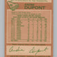 1978-79 O-Pee-Chee #98 Andre Dupont  Hockey Philadelphia Flyers  V104057 Image 2