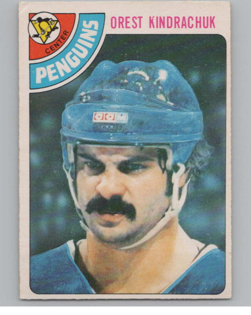 1978-79 O-Pee-Chee #114 Orest Kindrachuk  Hockey Pittsburgh Penguins  V104062 Image 1