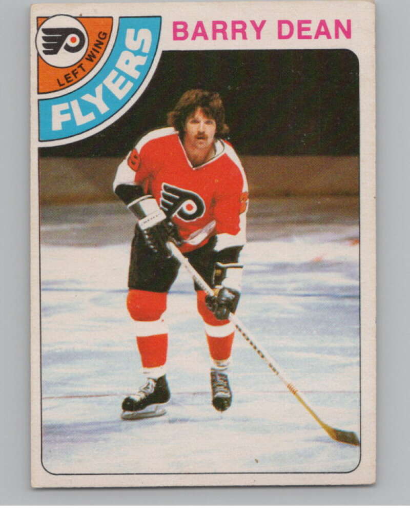 1978-79 O-Pee-Chee #142 Barry Dean  Hockey Philadelphia Flyers  V104070 Image 1