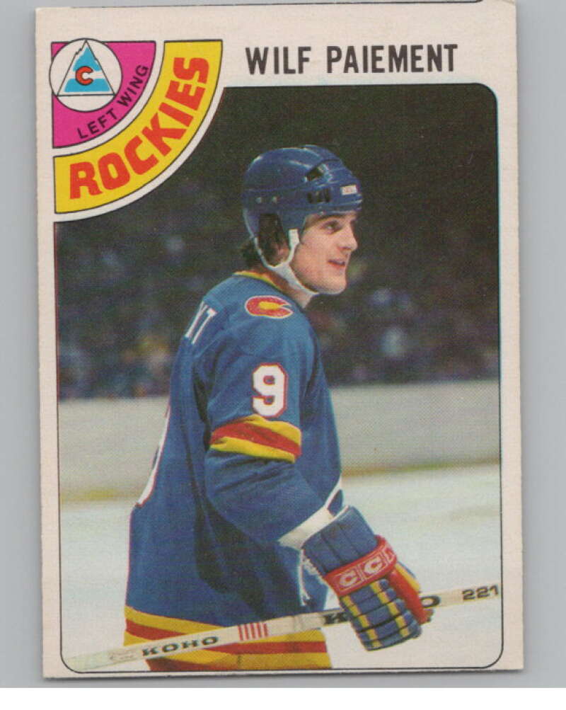 1978-79 O-Pee-Chee #145 Wilf Paiement  Hockey Colorado Rockies  V104071 Image 1