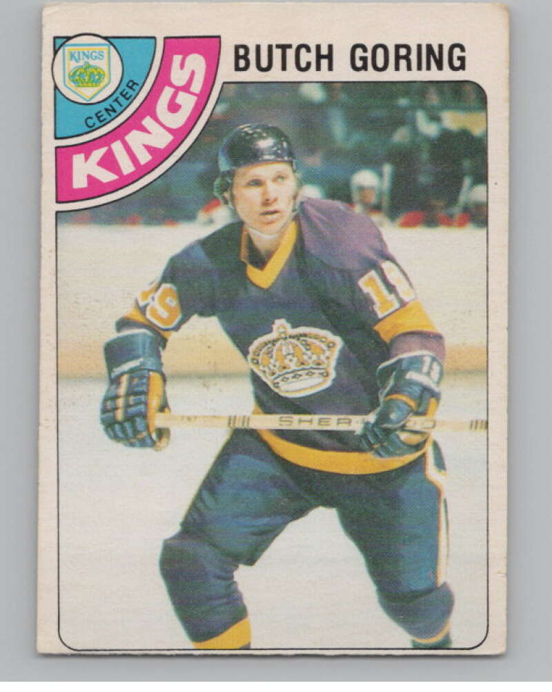 1978-79 O-Pee-Chee #151 Butch Goring  Hockey Los Angeles Kings  V104074 Image 1