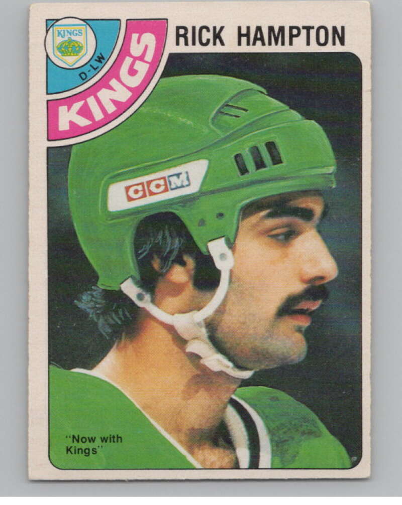 1978-79 O-Pee-Chee #174 Rick Hampton  Hockey Los Angeles Kings  V104077 Image 1
