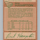 1978-79 O-Pee-Chee #174 Rick Hampton  Hockey Los Angeles Kings  V104077 Image 2